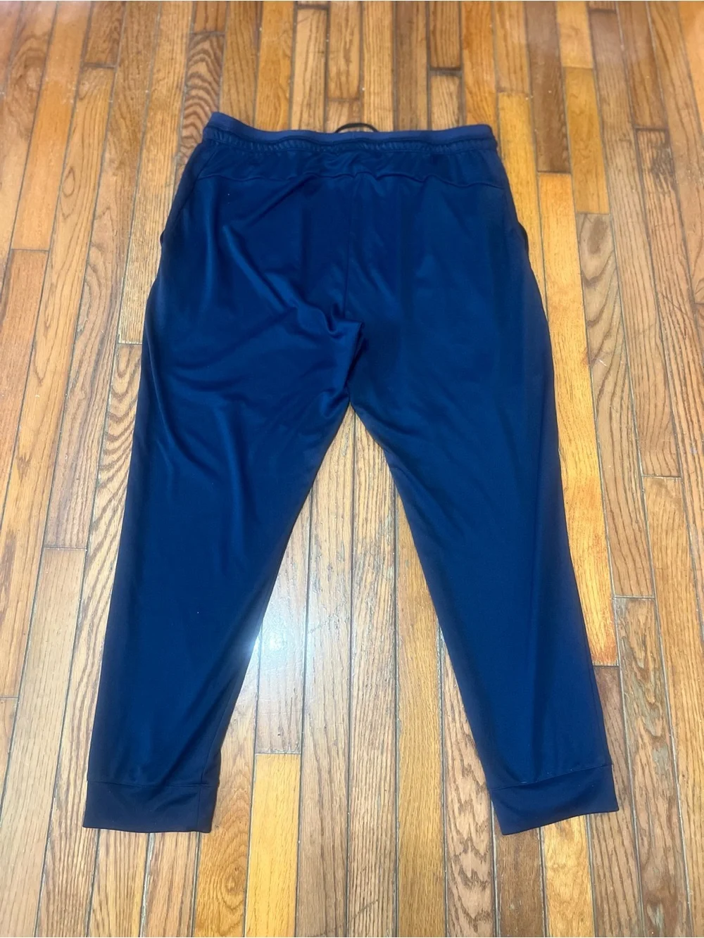 Nike Dri-Fit Navy Blue Training Pants Fleece Sweatpants Joggers Men's XXL